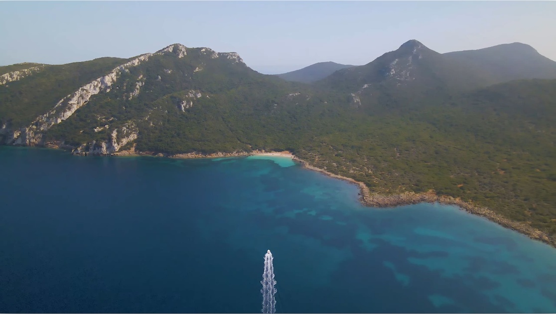 image of sapientza islet destination